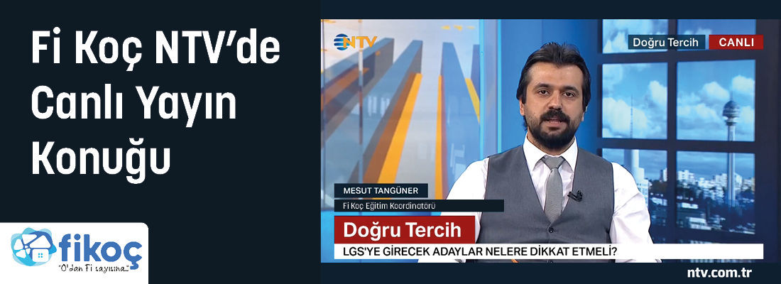 Fikoç NTV'de Canlı Yayın Konuğu