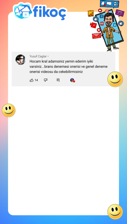 Youtube Fikoç Yorumları(13-Yusuf Çağlar)