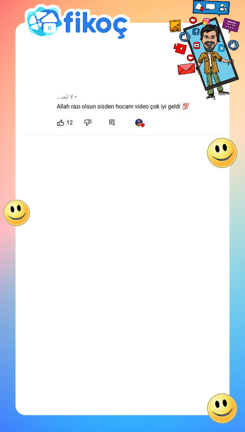 Youtube Fikoç Yorumları(12-123456)