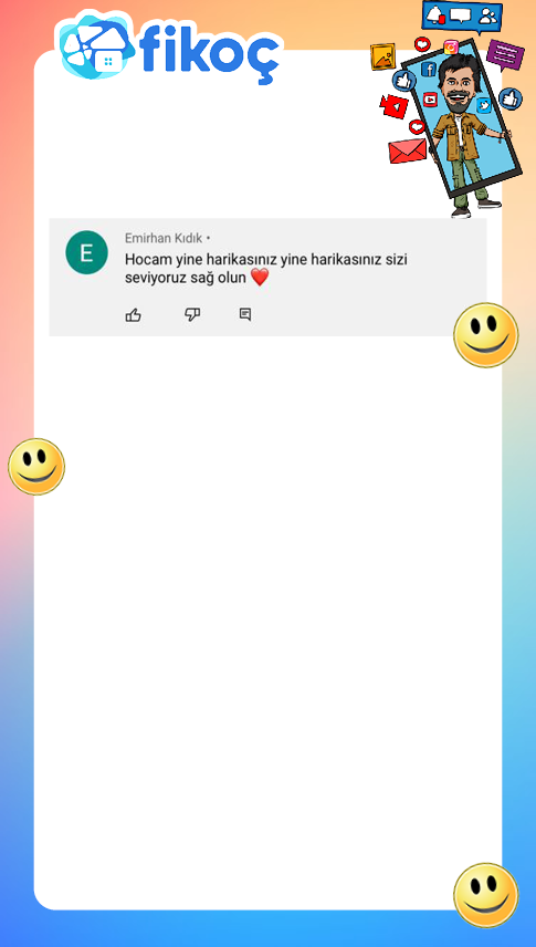 Youtube Fikoç Yorumları(6-Emirhan Kıdık)