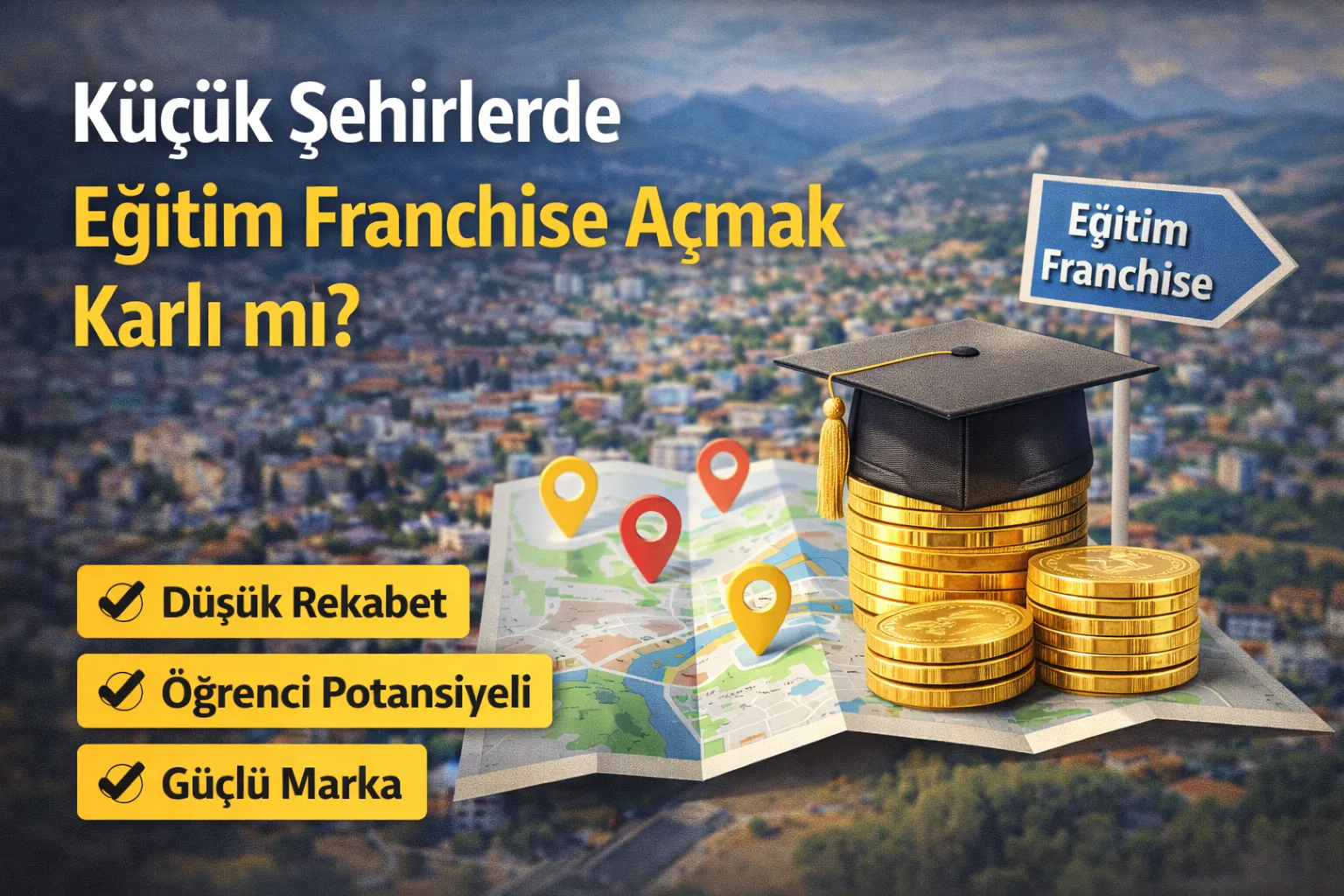 Küçük Şehirlerde Eğitim Franchise Açmak Karlı mı?