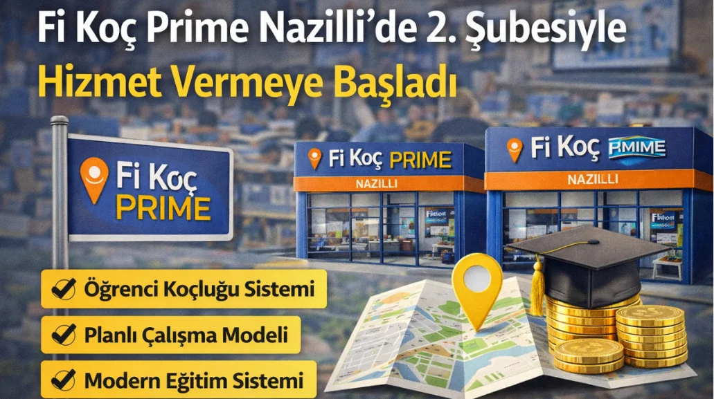 Fi Koç Prime Nazilli’de 2. Şubesiyle Hizmet Vermeye Başladı!
