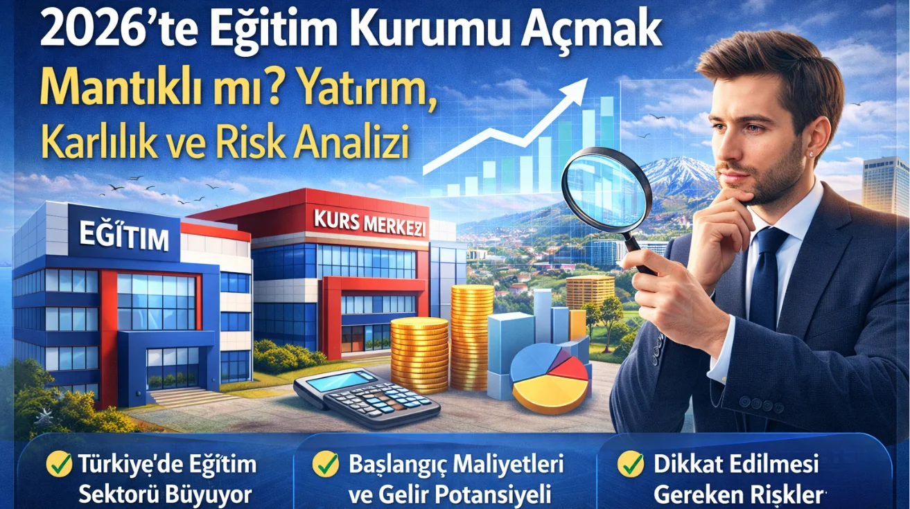 2026’te Eğitim Kurumu Açmak Mantıklı mı? Karlılık Analizi