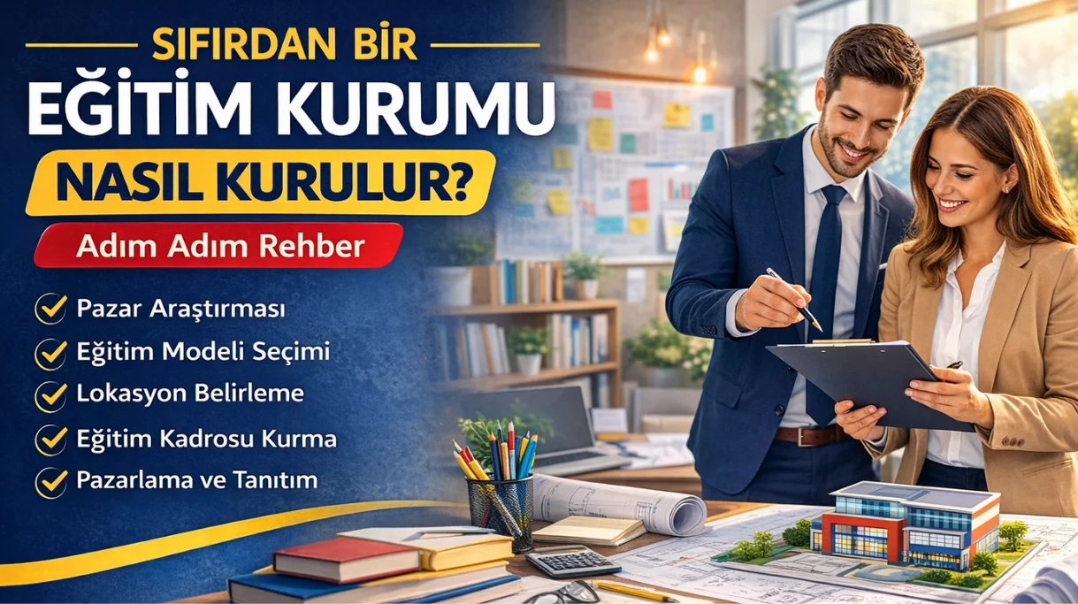 Sıfırdan Bir Eğitim Kurumu Nasıl Kurulur? Adım Adım Rehber