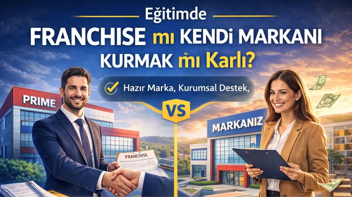 Eğitimde Franchise mı Kendi Markanı Kurmak mı Karlı?