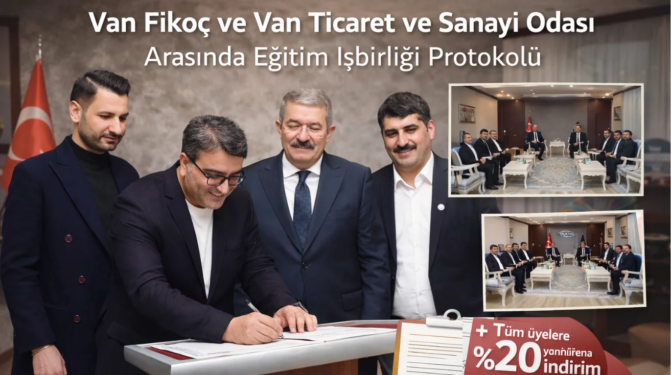 Van Fikoç ve VANTSO Arasında Eğitim İşbirliği Protokolü